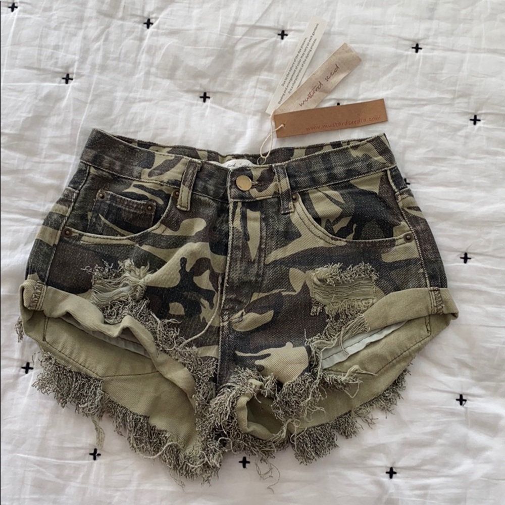 Camo shorts